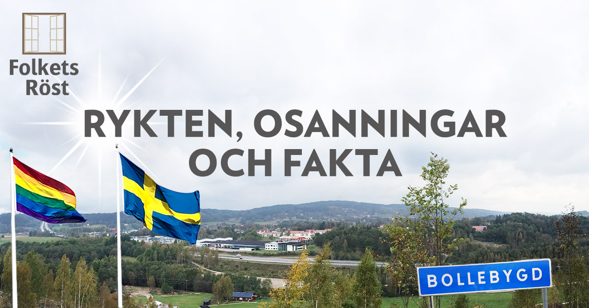 Rykten, osanningar och fakta kring flaggningen i Bollebygd